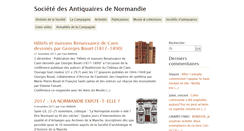 Desktop Screenshot of antiquaires-de-normandie.org